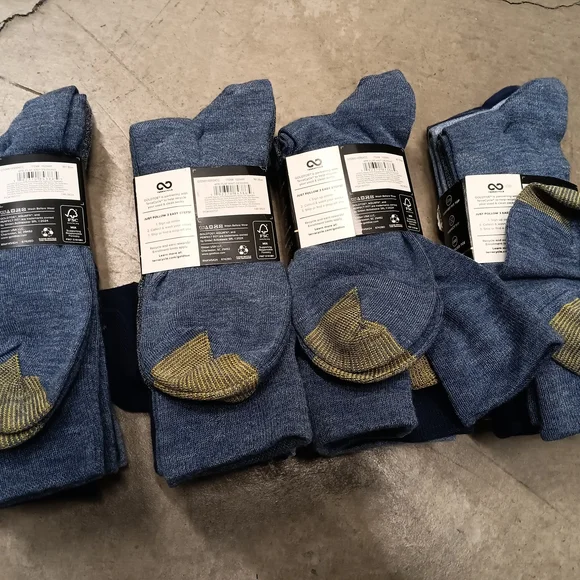 Gold Toe Men's Multicolor 16 pairs Socks Sz 6 - 12.5 New